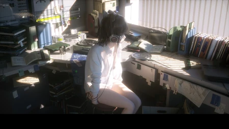 未来纪元等高清二次元美女插画动漫桌面壁纸