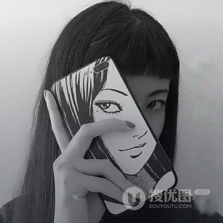 鬼魅女生头像，非主流有个性的女生动漫QQ头像