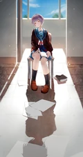 简洁又好看的二次元兔女郎少女高清手机背景图片