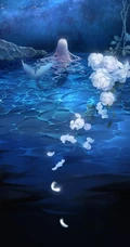 美人鱼图片，各种画风二次元动漫手绘美人鱼插画图片
