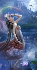 美人鱼图片，各种画风二次元动漫手绘美人鱼插画图片