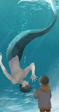 美人鱼图片，各种画风二次元动漫手绘美人鱼插画图片