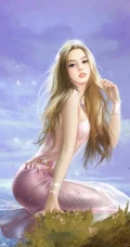 美人鱼图片，各种画风二次元动漫手绘美人鱼插画图片