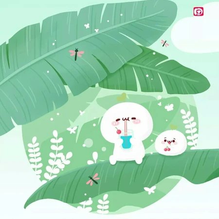 唯美清新立夏背景文字图片，多种风格立夏美图