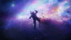 创意的宇航员唯美壁纸，唯美的星河，银河系等