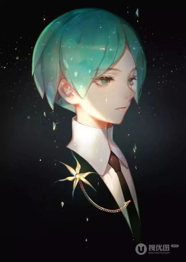 漫画《宝石之国》人物超精美画风头像图片，画师callarinc作品