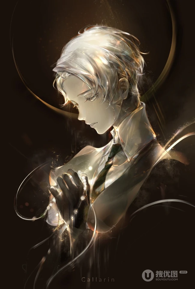 漫画《宝石之国》人物超精美画风头像图片，画师callarinc作品
