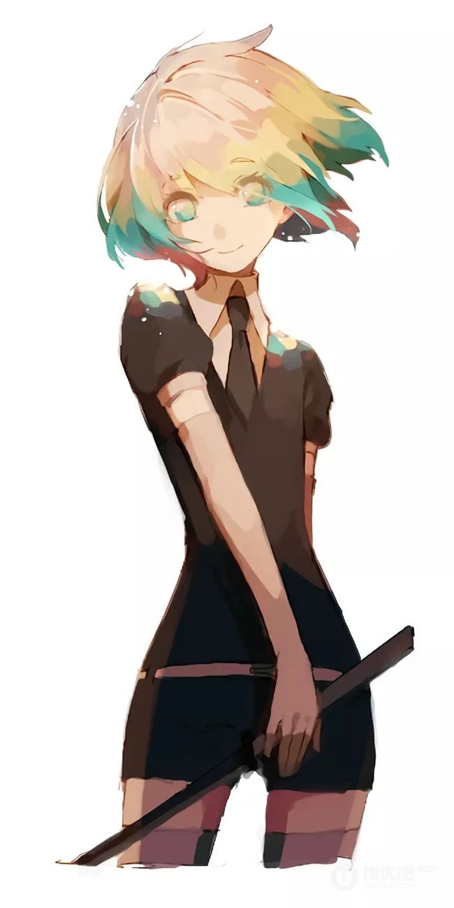 漫画《宝石之国》人物超精美画风头像图片，画师callarinc作品