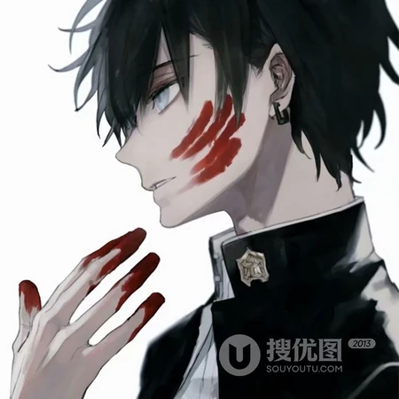QQ适合伤心动漫男生头像，动漫男生头像5月2日推荐