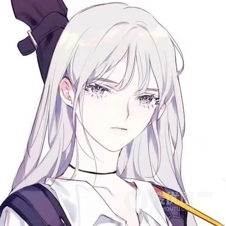 忧郁伤感的动漫少女插画动漫头像图片