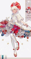 花果拟人二次元甜美清新少女美图，谁是你心目中最甜的那一个