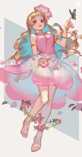 花果拟人二次元甜美清新少女美图，谁是你心目中最甜的那一个