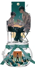 漫画《地缚少年花子君》精美糖果罐系列插画美图，p画师Glycan作品