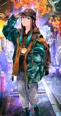 插画师创意手绘现代时尚打扮&ldquo;鬼灭之刃&rdquo;的主角们