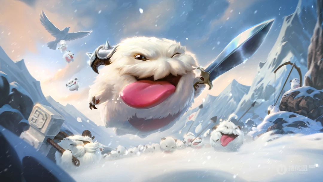 LOL英雄超清插画游戏壁纸，帅就行了太霸气了！