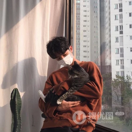 抽烟耍酷，高冷帅气的小哥哥微信头像图片