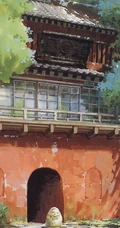 日本动漫神作&ldquo;千与千寻&rdquo;唯美场景高清手机桌面背景