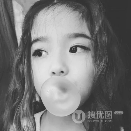 嘟嘟嘴等搞怪表情的萌娃QQ头像图片