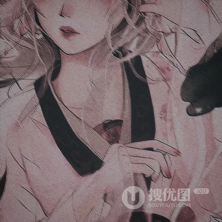 让人一下就会记住的手绘古风女生QQ头像