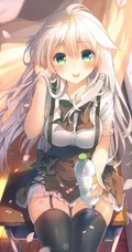 短裙动漫少女，各种类型动漫少女短裙系列插画图片集
