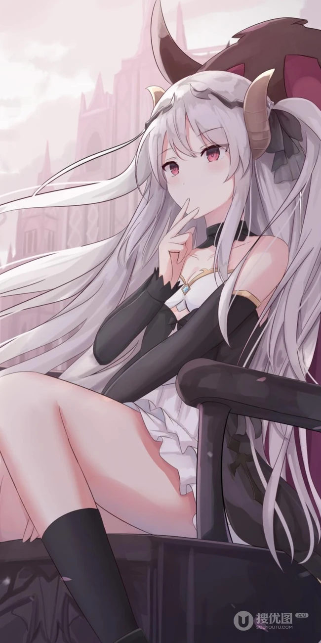 短裙动漫少女，各种类型动漫少女短裙系列插画图片集
