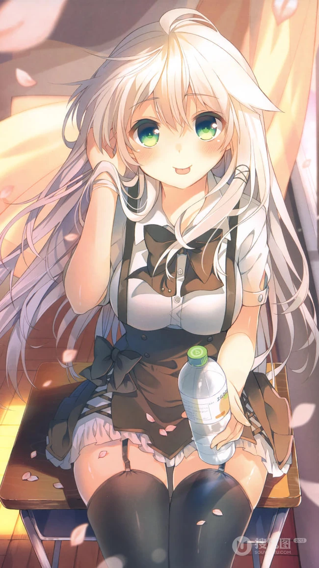 短裙动漫少女，各种类型动漫少女短裙系列插画图片集