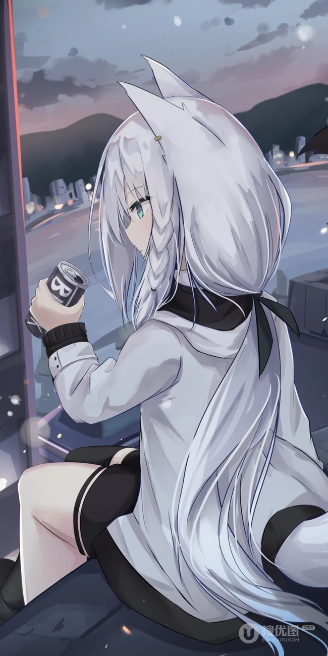 短裙动漫少女，各种类型动漫少女短裙系列插画图片集