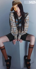 孟美岐时尚穿搭登新青年杂志写真图片