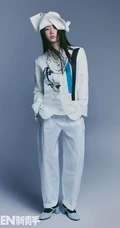 孟美岐时尚穿搭登新青年杂志写真图片