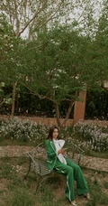 宣璐时尚气质穿搭登着录solo杂志写真图片