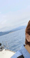 河北明星帅哥灵超海上出游帅气潮流照片