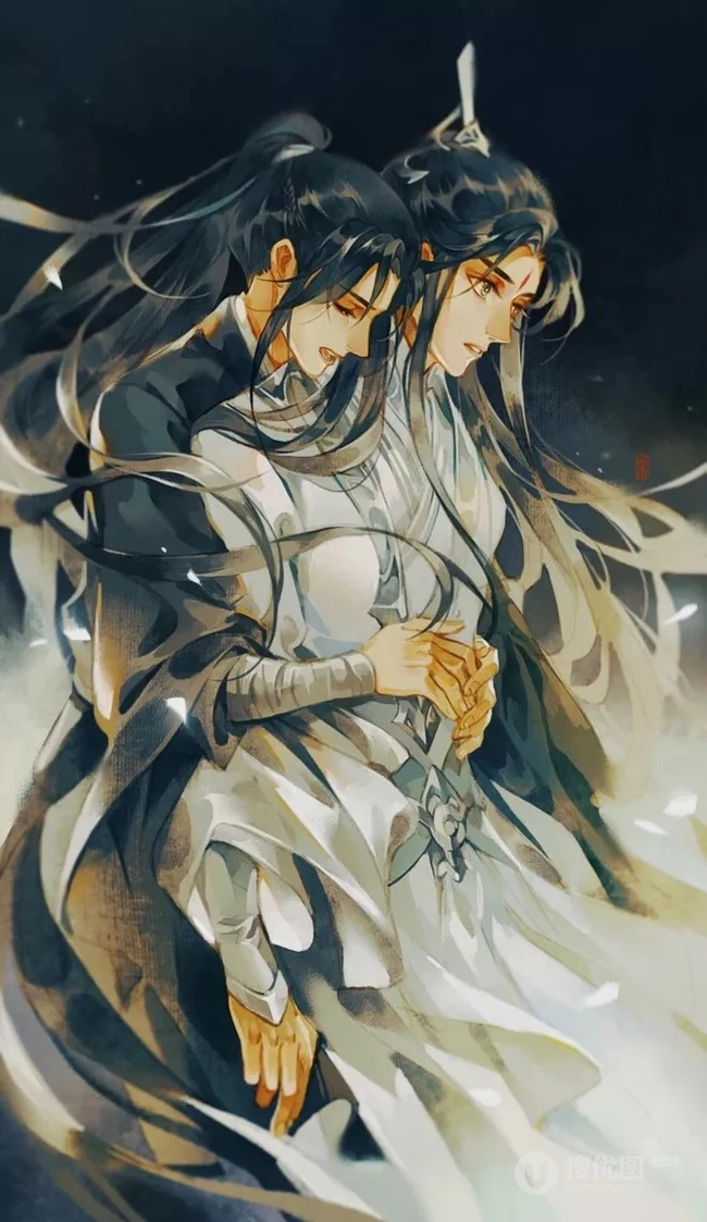 这些算是耽美图片吗？唯美古风男耽美插画图片 第6张