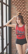 泰国超气质女生模特儿Numnim Jang真实写真，自拍，生活照图片