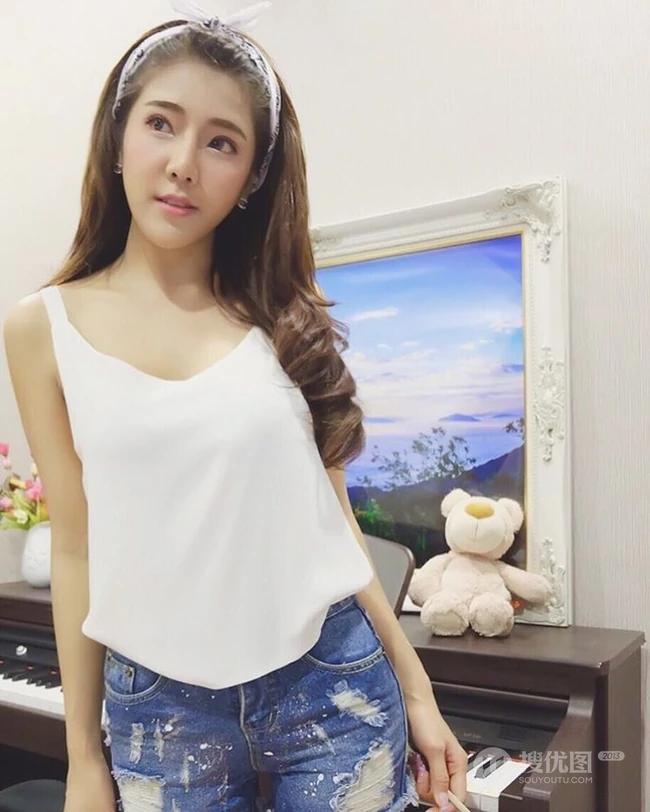 泰国超气质女生模特儿Numnim Jang真实写真，自拍，生活照图片