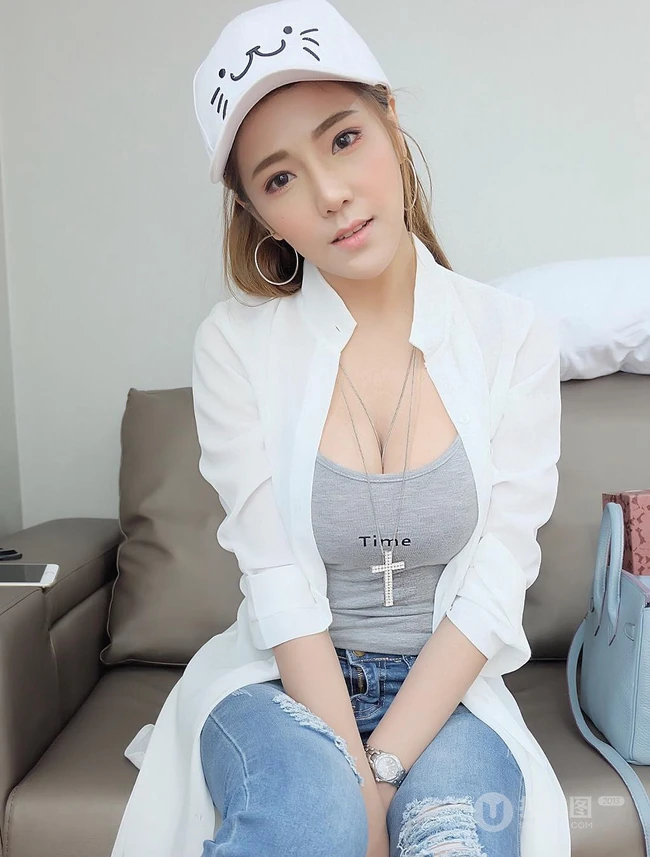 泰国超气质女生模特儿Numnim Jang真实写真，自拍，生活照图片