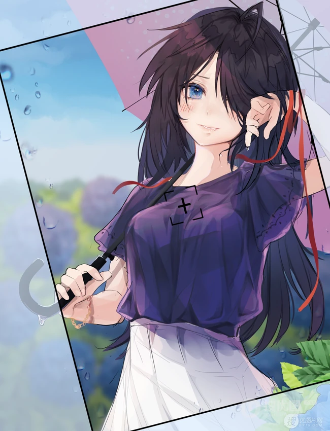 汗如雨下的二次元动漫气质少女精美美图