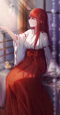 江南所著《龙族Ⅲ黑月之潮》人物上杉绘梨衣精美动漫图片