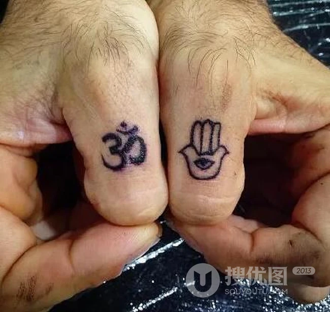 极简单的小纹身图案，个性可爱的男生纹身小图案图片欣赏 第8张