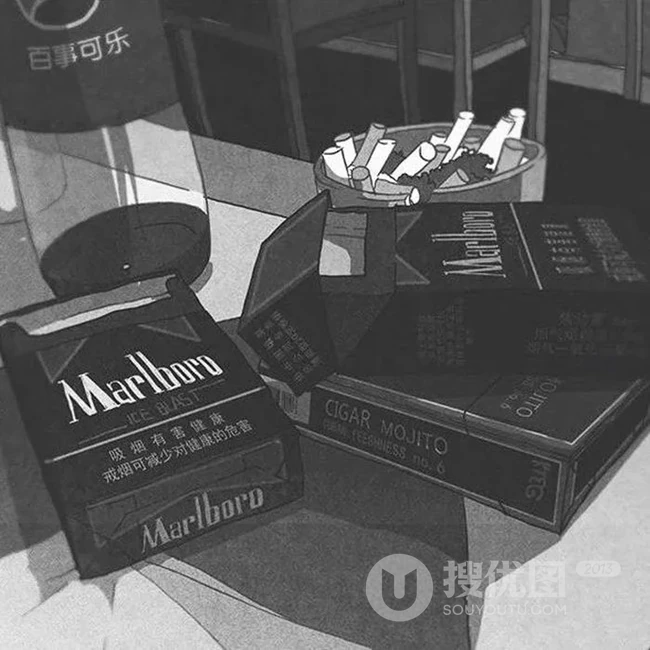 黑白伤感风格生活物品物件图片