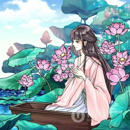 唯美古风古装动漫女生高清卡通头像图片