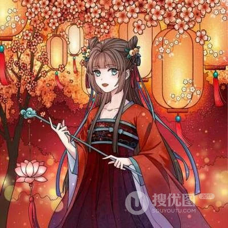 唯美古风古装动漫女生高清卡通头像图片