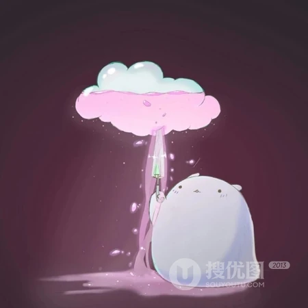 又可爱又好玩的情侣配对一人一半搞笑卡通头像图片