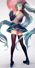 初音未来超清图片，精选一大票miku超清好看气质美图欣赏