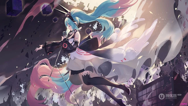 初音未来超清图片，精选一大票miku超清好看气质美图欣赏