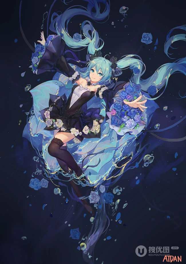 初音未来超清图片，精选一大票miku超清好看气质美图欣赏
