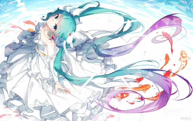 初音未来超清图片，精选一大票miku超清好看气质美图欣赏