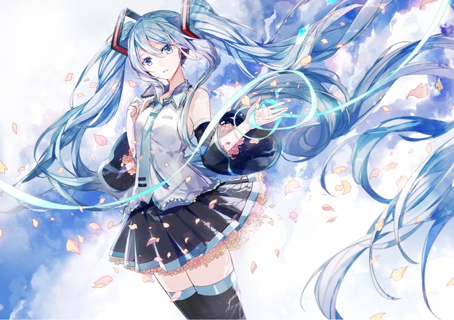 初音未来超清图片，精选一大票miku超清好看气质美图欣赏