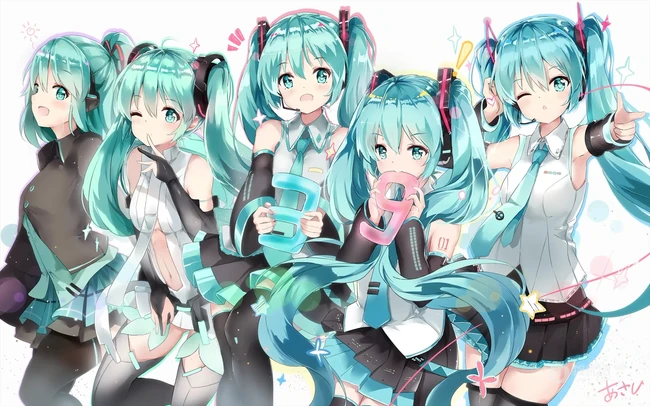 初音未来超清图片，精选一大票miku超清好看气质美图欣赏