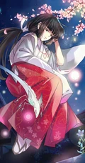 日本漫画《犬夜叉》动漫人物桔梗超清唯美图片集