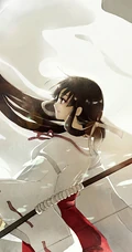 日本漫画《犬夜叉》动漫人物桔梗超清唯美图片集